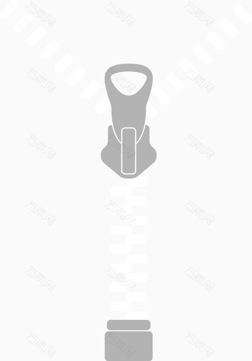 创意秘境 探索数字设计的图腾——卡通拉链元素的自白